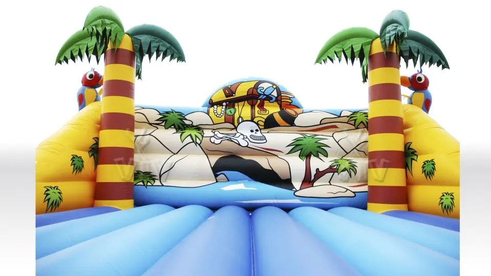 Ladders Treasure Island 6.3 x 6.0 x 3.1 m (without construction) commercial inflatable action game