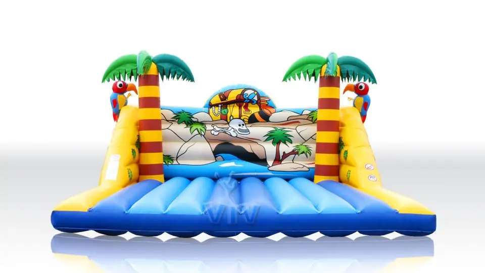 Ladders Treasure Island 6.3 x 6.0 x 3.1 m (without construction) commercial inflatable action game