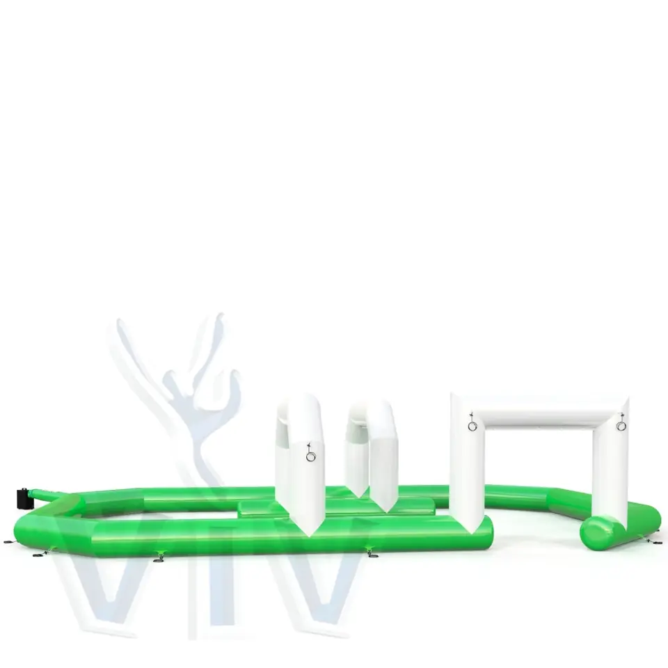 Scooter racecourse commercial inflatable action game