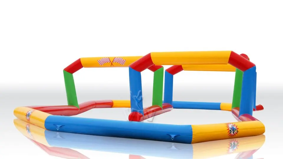 Scooter racecourse Formula I commercial inflatable action game