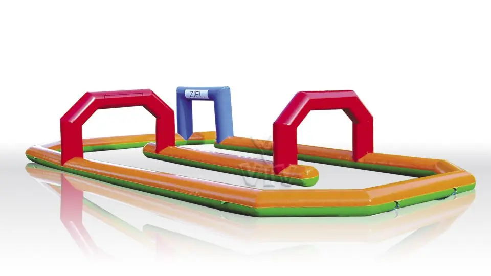 Scooter racecourse Parcour 16 x 8 m commercial inflatable action game