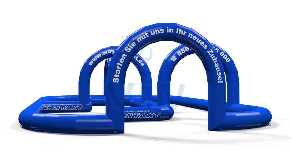 Segway Race Track commercial inflatable action game