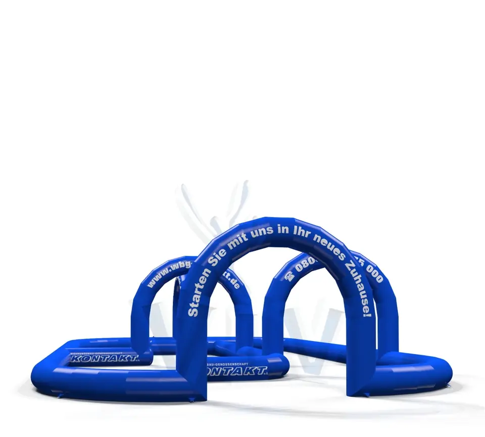 Segway Race Track commercial inflatable action game