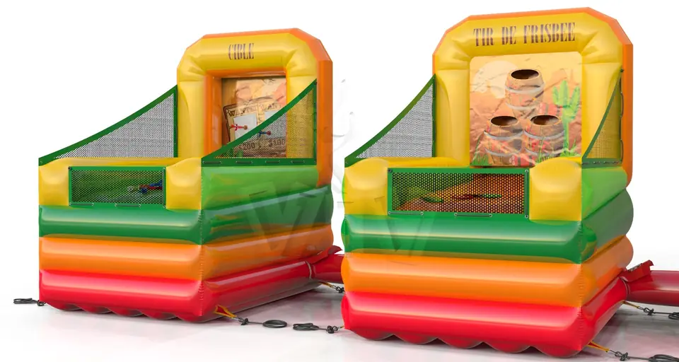 Set of 4 games Western commercial inflatable action game