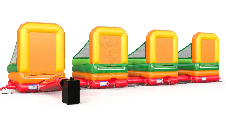 Set of 4 games Western commercial inflatable action game