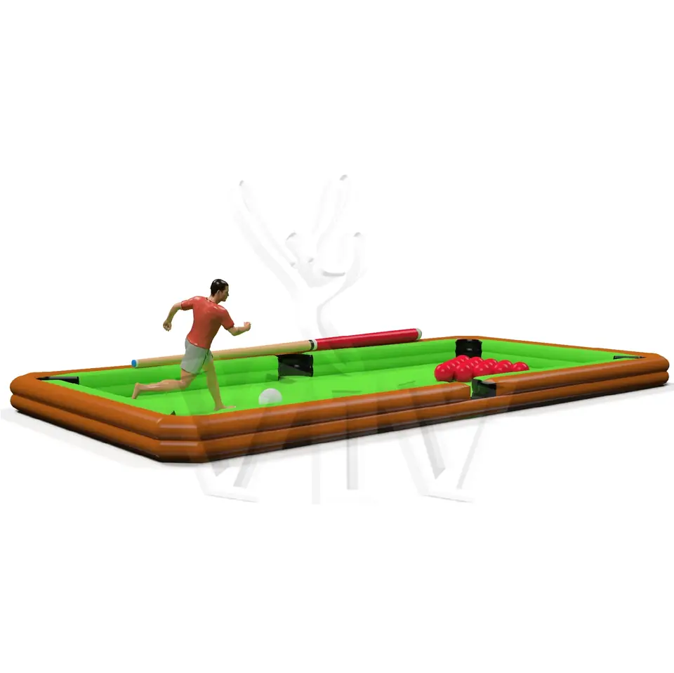 Snooker Field 8 x 4 m commercial inflatable action game