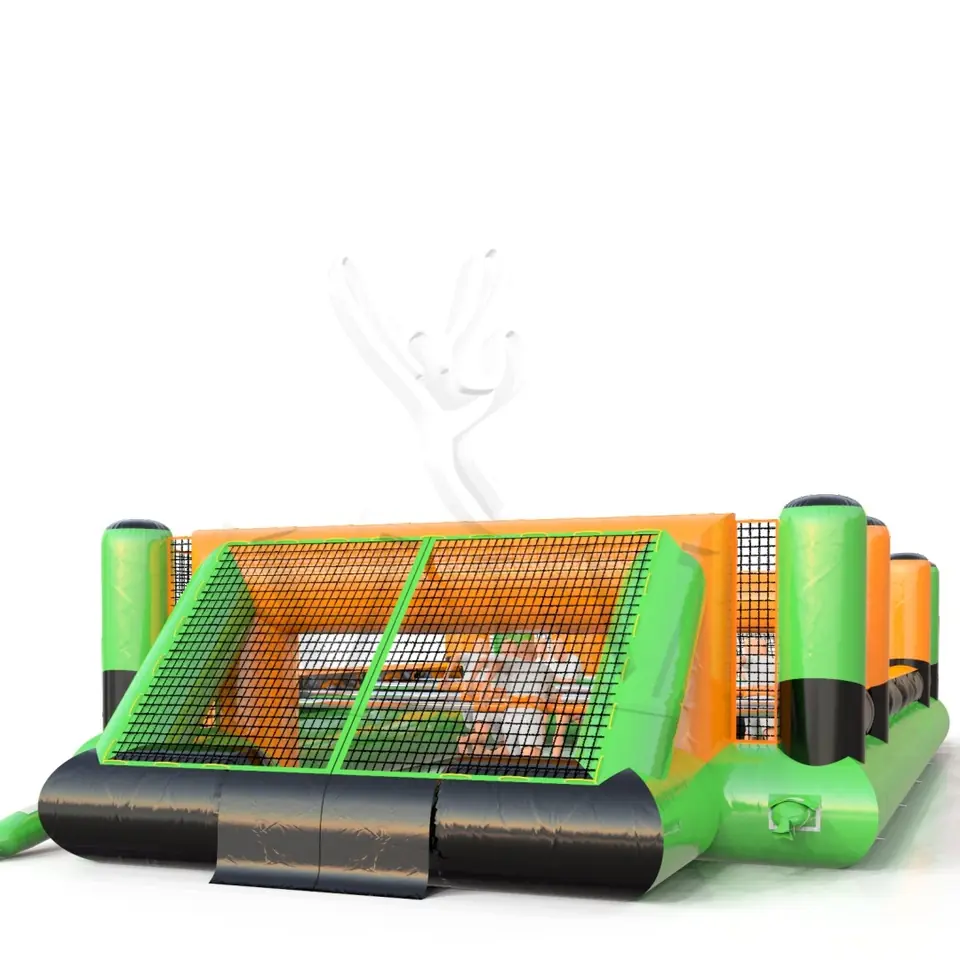 Soccer field commercial inflatable action game