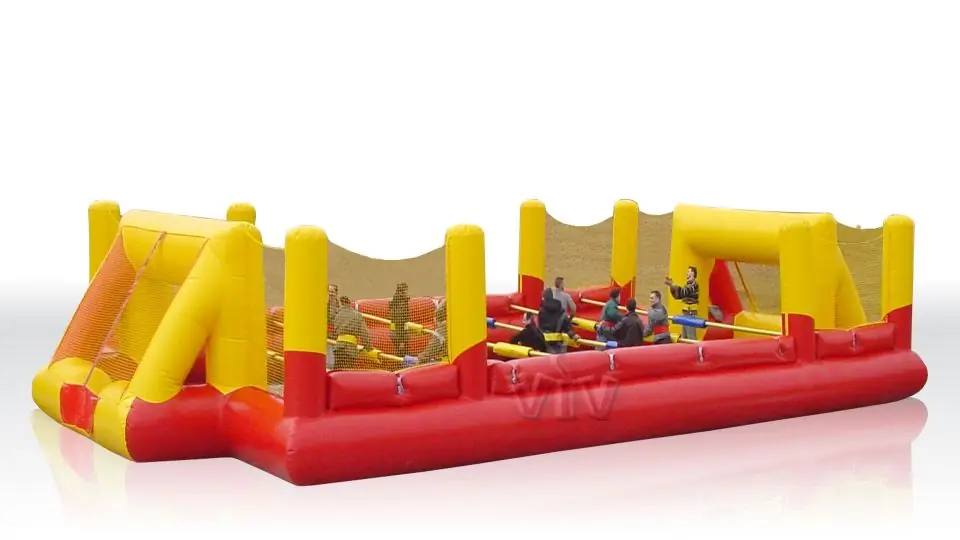 Soccer field 17 x 9 m - the inflatable part, without tubes commercial inflatable action game