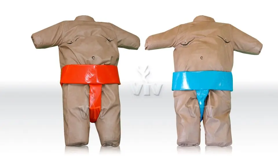 Sumo costume without mat (for adults) commercial inflatable action game
