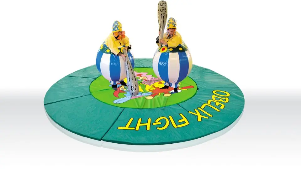Sumo Obelix with mat commercial inflatable action game