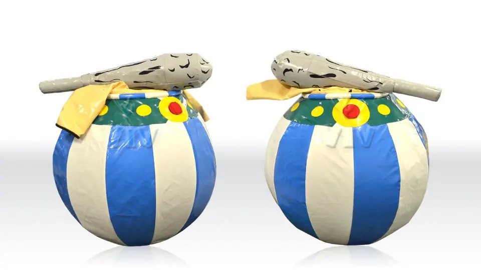 Sumo Obelix without mat commercial inflatable action game