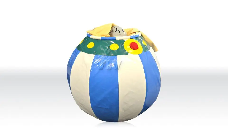 Sumo Obelix without mat commercial inflatable action game