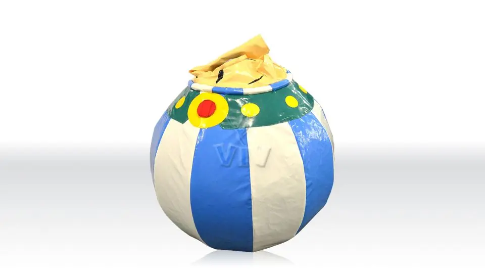 Sumo Obelix without mat commercial inflatable action game