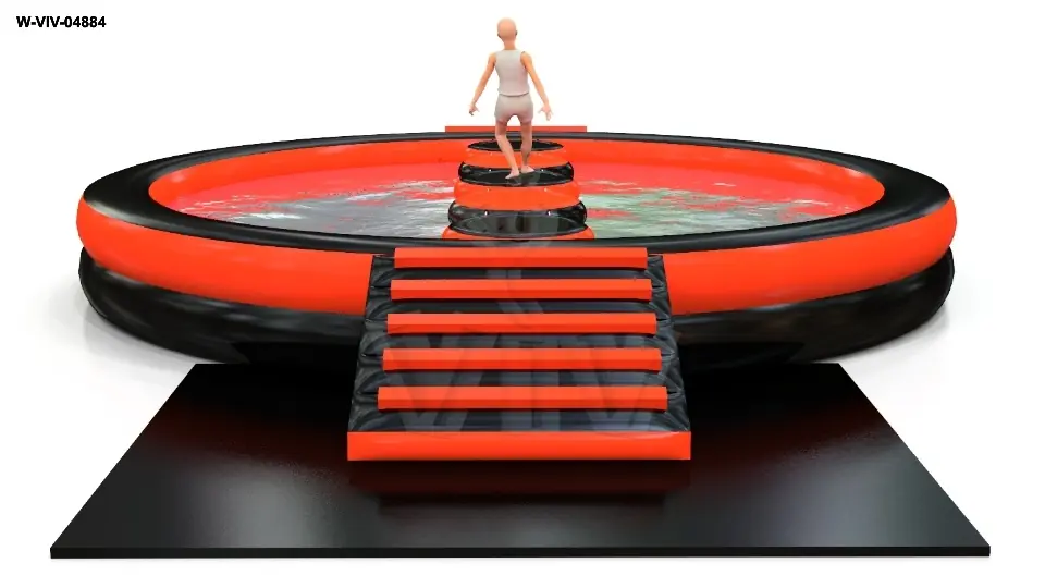 Swimming pool - Collection Fun in Black commercial inflatable action game