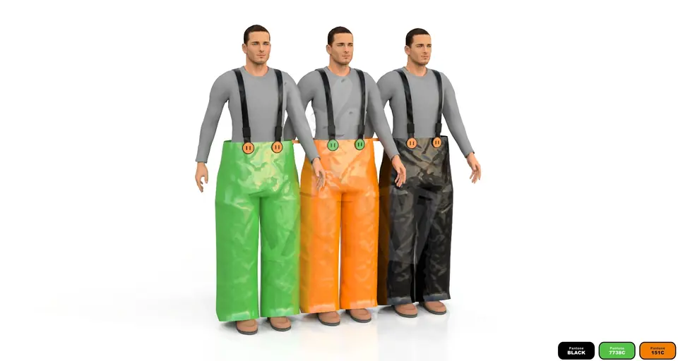 Triple Trousers for adults (1 pcs.) commercial inflatable action game