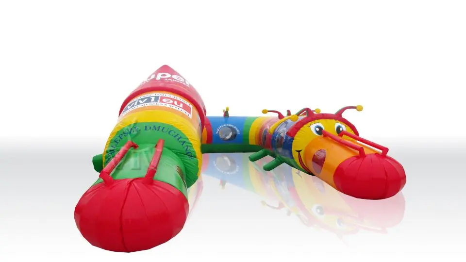 Tunnel Caterpillar Megi VIV commercial inflatable action game