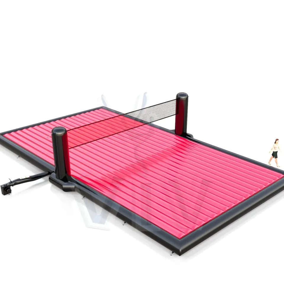 Volleyball cushion commercial inflatable action game
