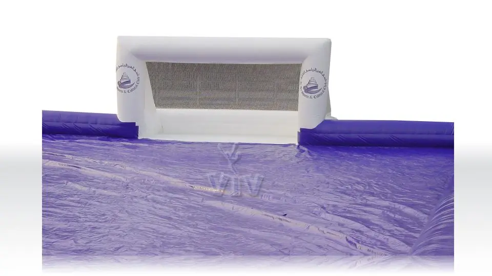 Water soccer 12 x 6 outside, welded commercial inflatable action game