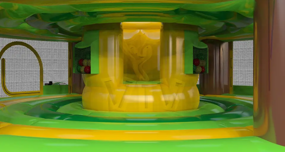 Whack-a-Mole beavers (for kids) commercial inflatable action game