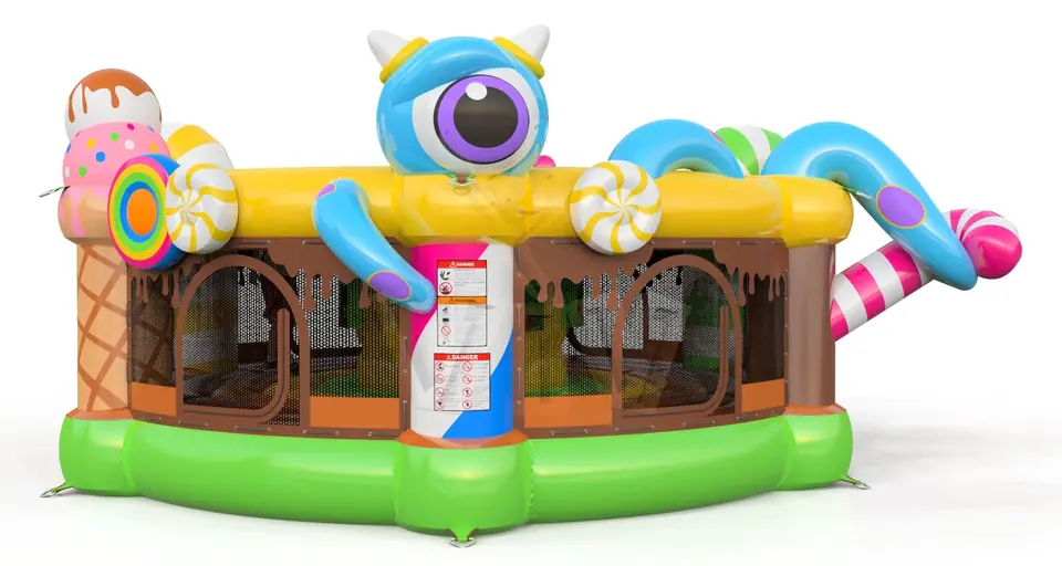 Whack-a-Mole Monster (for kids) commercial inflatable action game