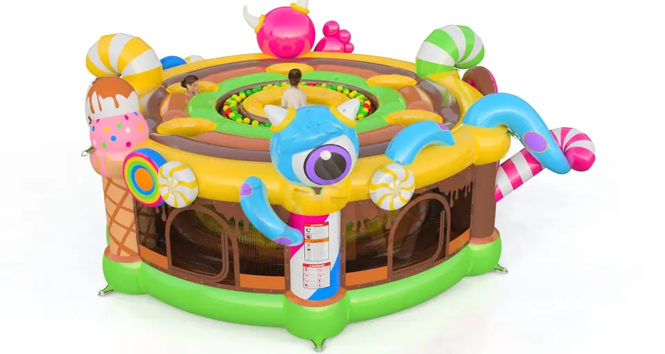 Whack-a-Mole Monster (for kids) commercial inflatable action game