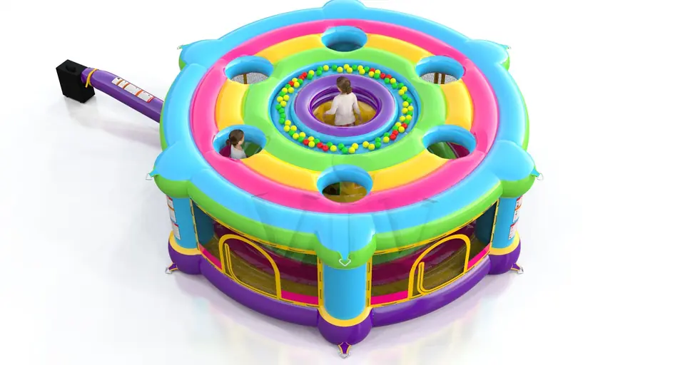 Whack-a-Mole Startup for kids commercial inflatable action game