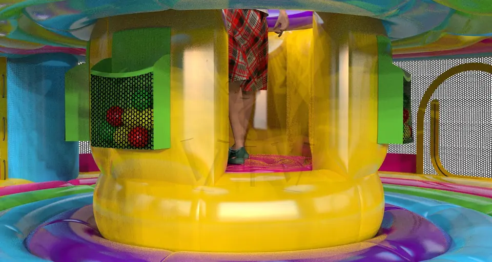 Whack-a-Mole Startup for kids commercial inflatable action game