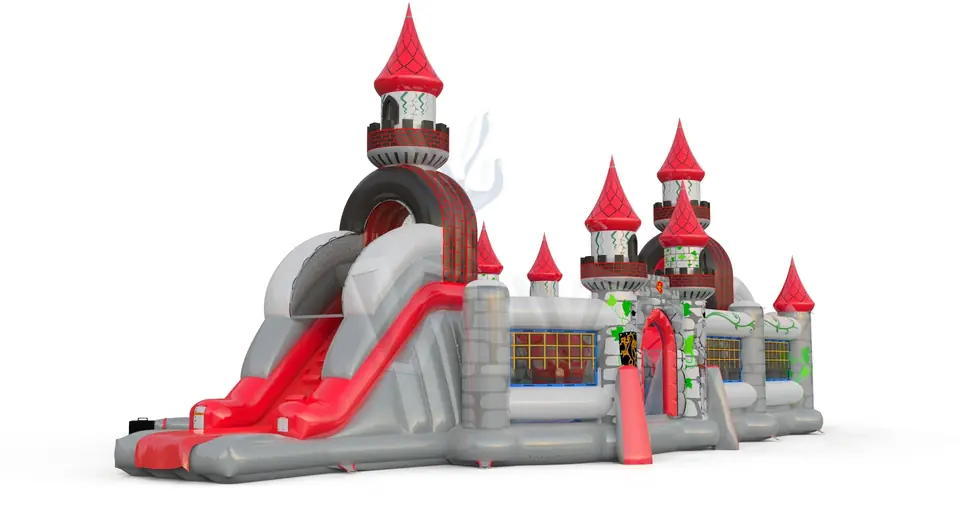Wipe Out Galahad commercial inflatable action game