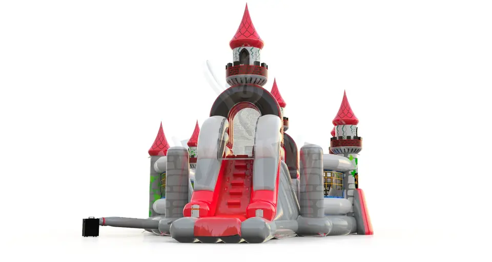 Wipe Out Galahad commercial inflatable action game