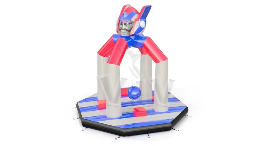Wrecking Ball Extreme Demolition Robot commercial inflatable action game