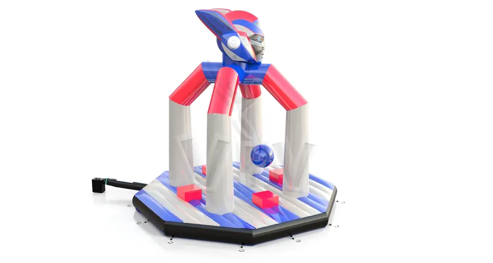 Wrecking Ball Extreme Demolition Robot commercial inflatable action game
