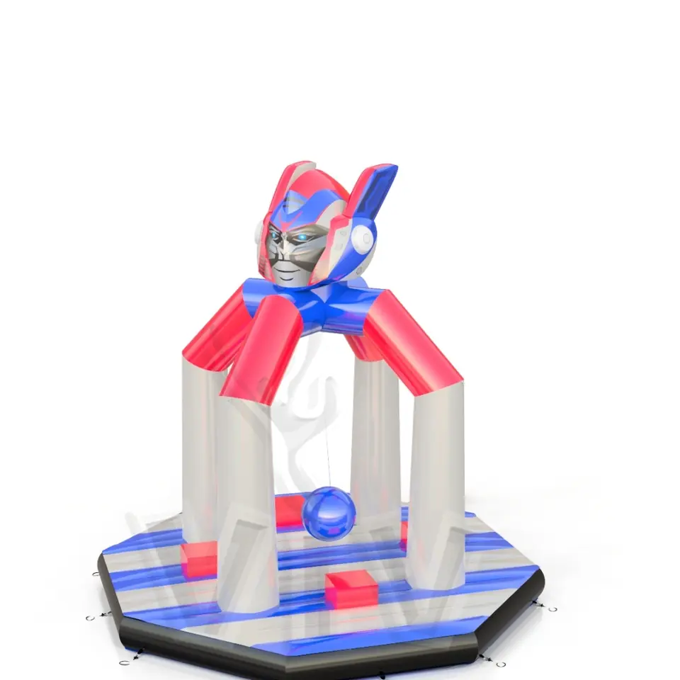 Wrecking Ball Extreme Demolition Robot commercial inflatable action game