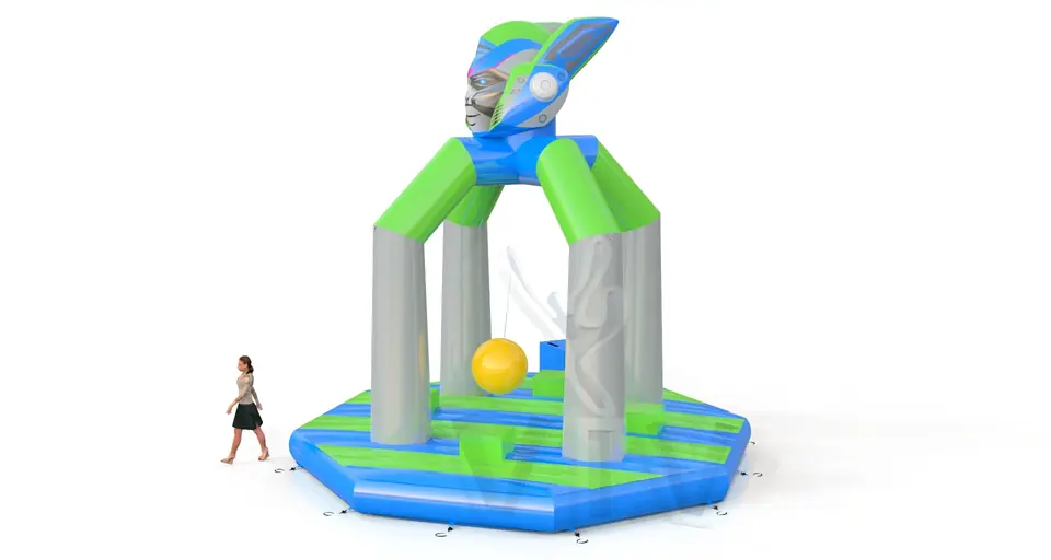 Wrecking Ball Extreme Demolition Robot (basic) commercial inflatable action game
