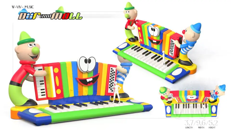 Wrecking Ball Music - Collection Dur & Moll commercial inflatable action game