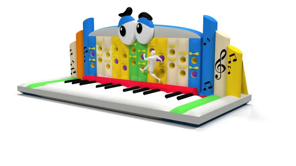 Wrecking Ball Organ - Musical Collection commercial inflatable action game