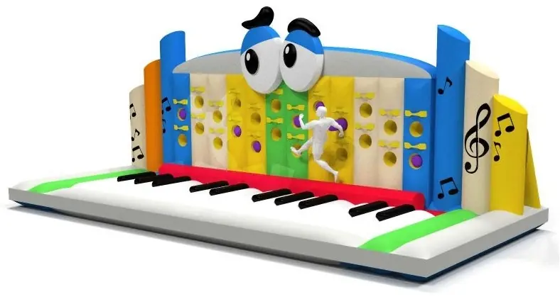 Wrecking Ball Organ - Musical Collection commercial inflatable action game
