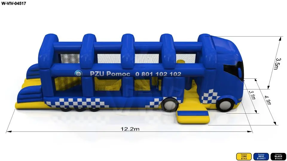 Active Center Autobus PZU POMOC LKW commercial inflatable active center