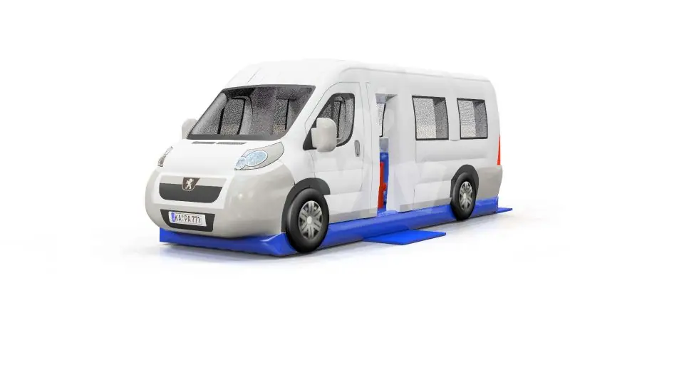 Active Center Bus - Vehicles Collection commercial inflatable active center