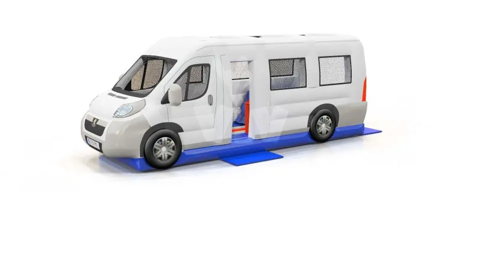Active Center Bus - Vehicles Collection commercial inflatable active center