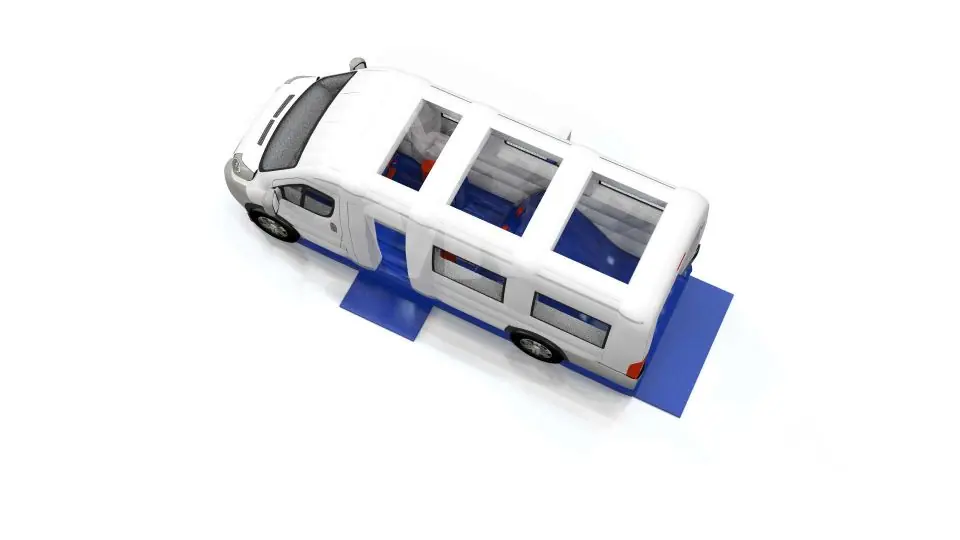 Active Center Bus - Vehicles Collection commercial inflatable active center