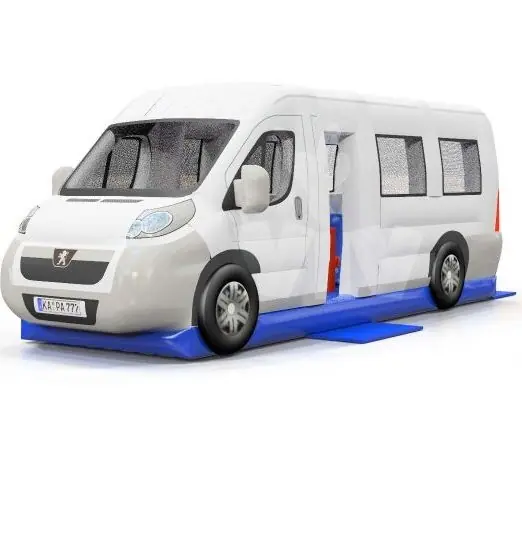 Active Center Bus - Vehicles Collection commercial inflatable active center