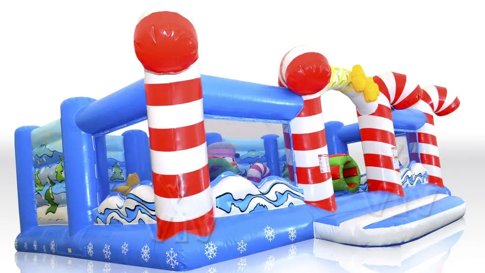 Active Center Candy Cane - Collection Winter commercial inflatable active center