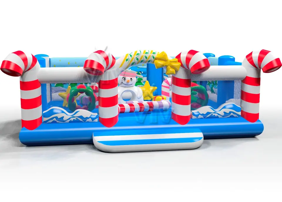 Active Center Candy Cane - Collection Winter commercial inflatable active center