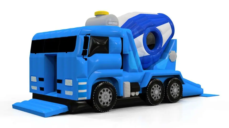 Active Center Concrete Mixer - Vehicles Collection commercial inflatable active center