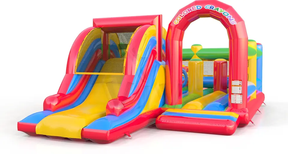 Active Center Crayons commercial inflatable active center