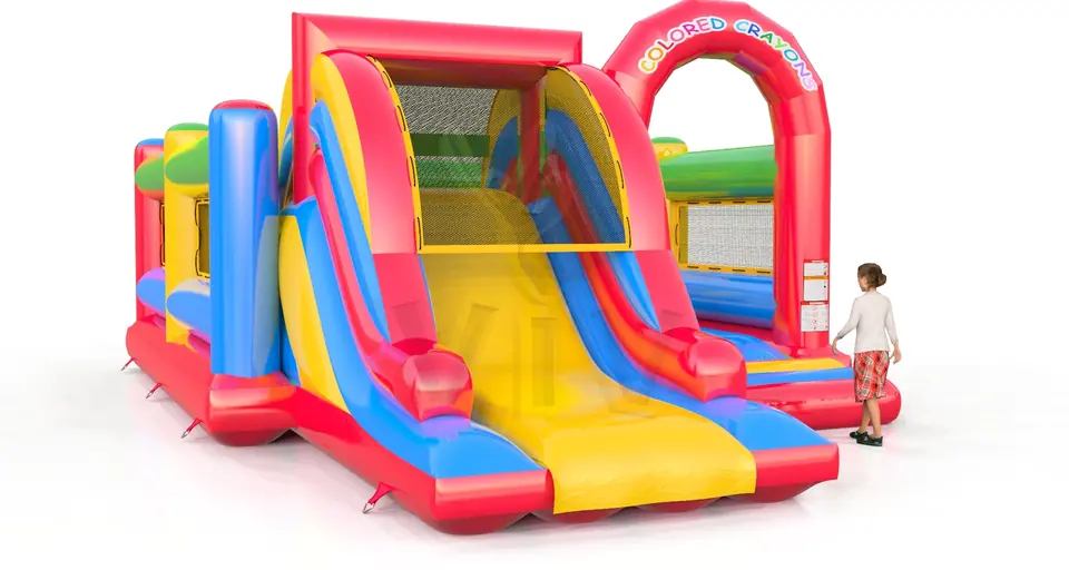 Active Center Crayons commercial inflatable active center