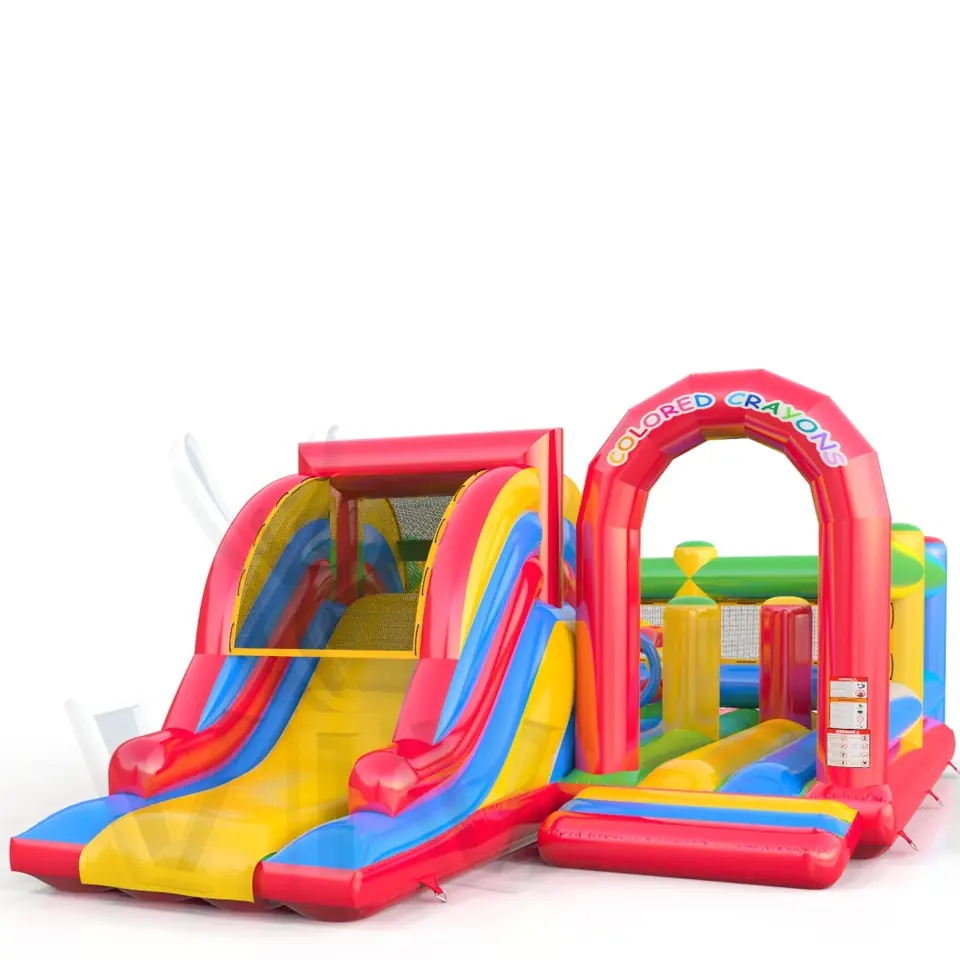 Active Center Crayons commercial inflatable active center