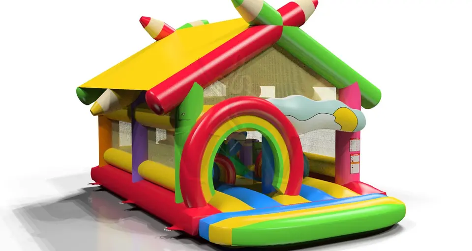 Active Center Crayons with roof commercial inflatable active center
