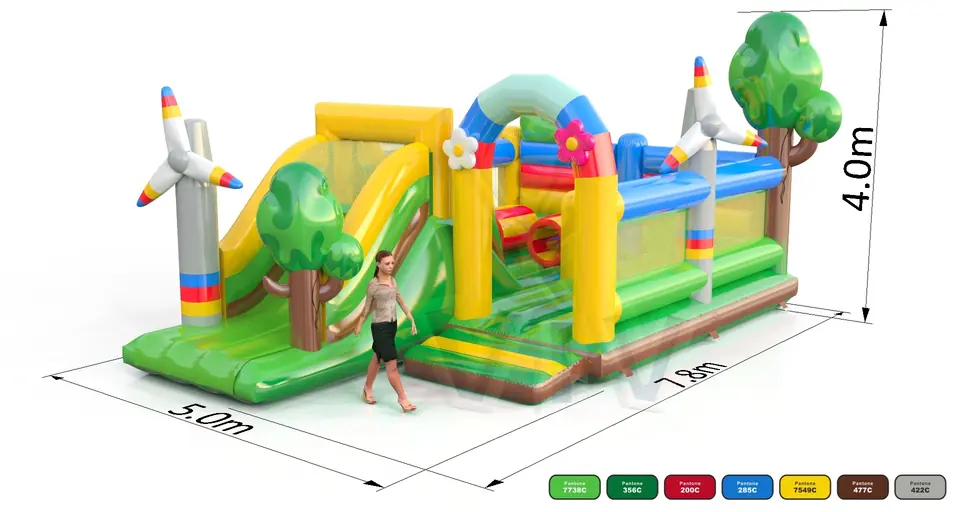Active Center Energy commercial inflatable active center