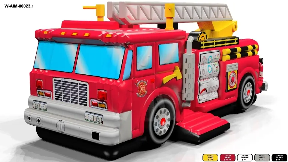 Active Center Fire truck - Vehicles Collection commercial inflatable active center